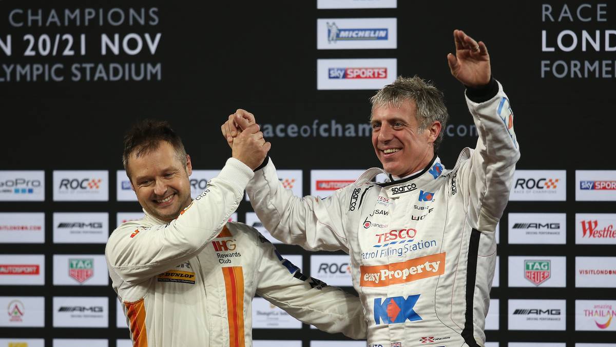 ANDY PRIAULX (l.): Seitdem Ford mit zwei Fahrzeugen in die WEC eingestiegen ist, gehört auch der 42 Jahre alte Brite zum festen Personal