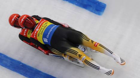 Toni Eggert und Sascha Benecken beim Weltcup in Oberhof