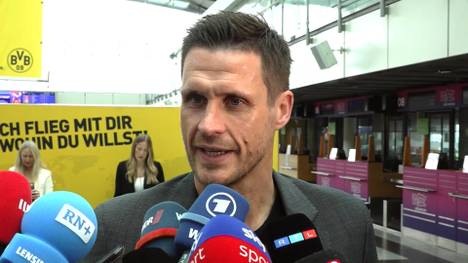 Vor dem Champions-League-Halbfinalrückspiel spricht BVB-Sportdirektor Sebastian Kehl über die Partie gegen Paris Saint-Germain.
