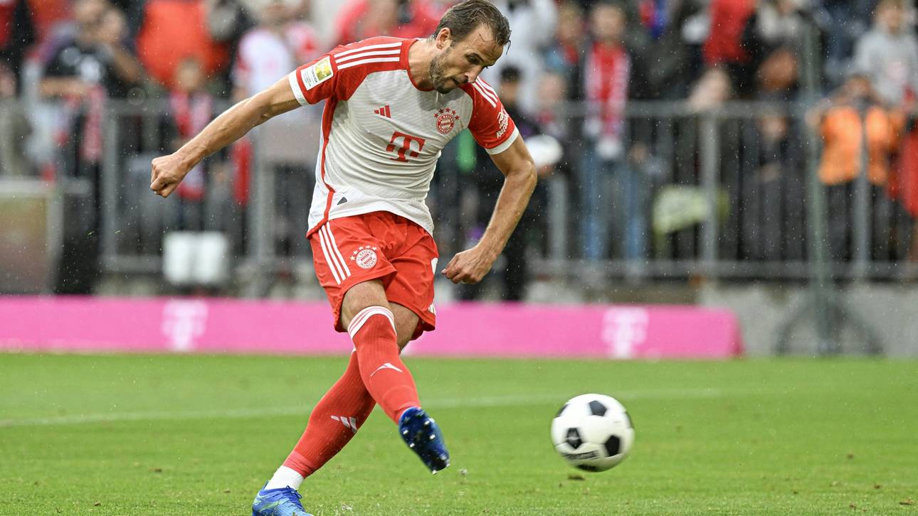 Kane-Gala und historische Bestmarke: Bayern gewinnt Derby