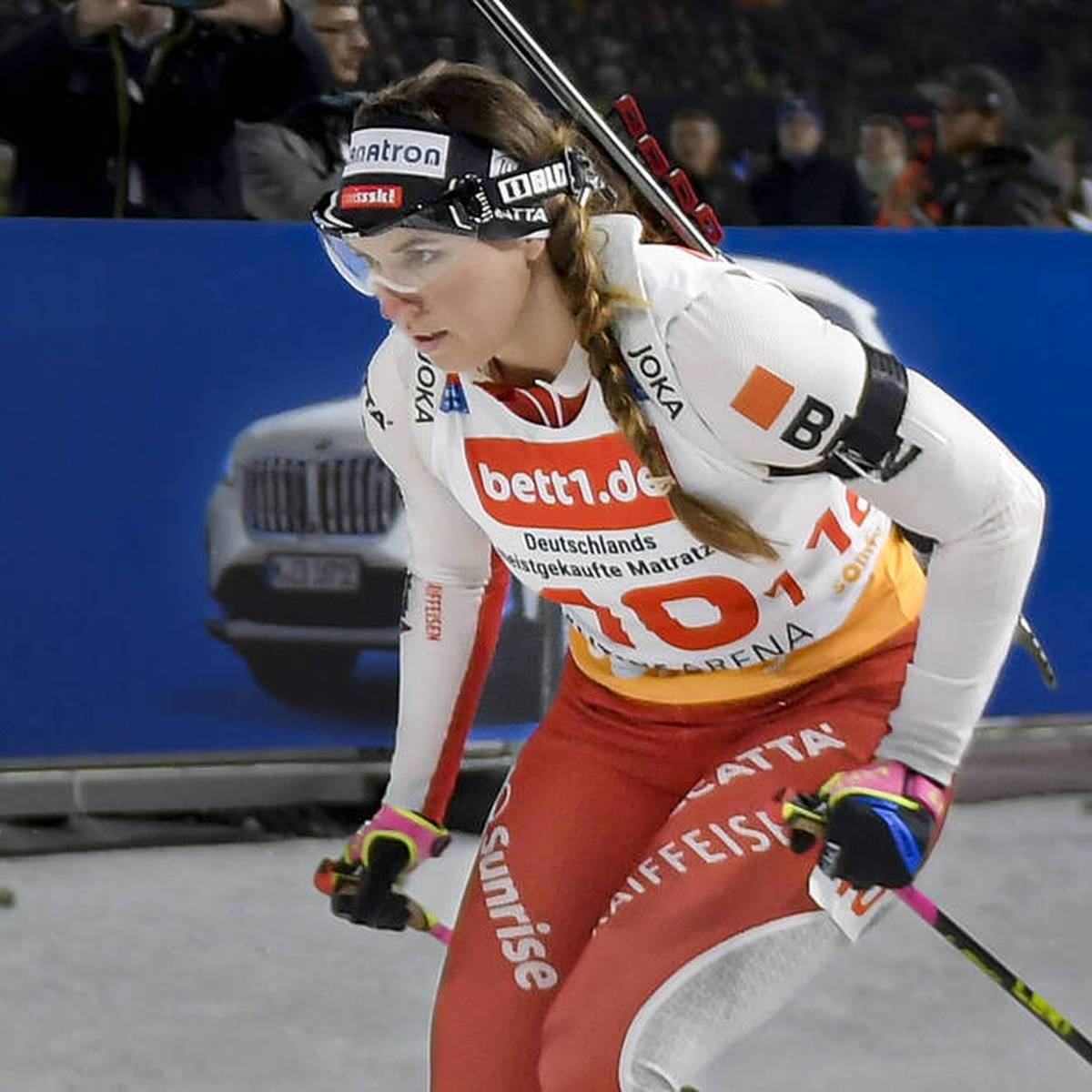 Biathlon-WM Schweizerin Häcki-Gross Pechvogel in der Verfolgung