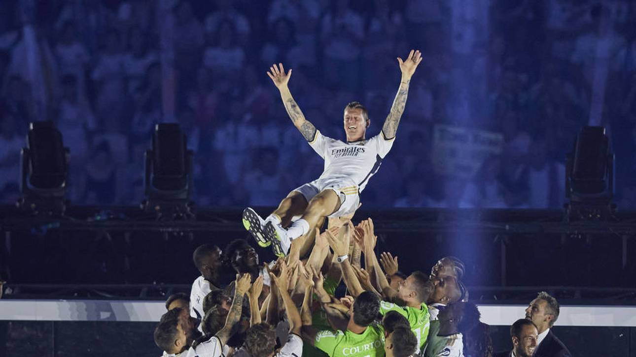 Toni Kroos nach dem gewonnenen Champions-League-Finale