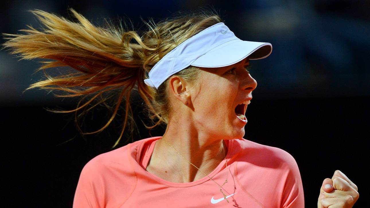 Scharapowa steht im Halbfinale