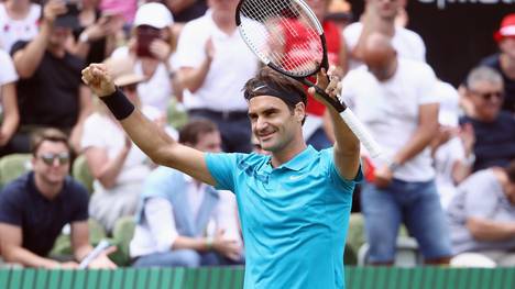 Roger Federer hat mittlerweile 98 Turniersiege auf seinem Konto