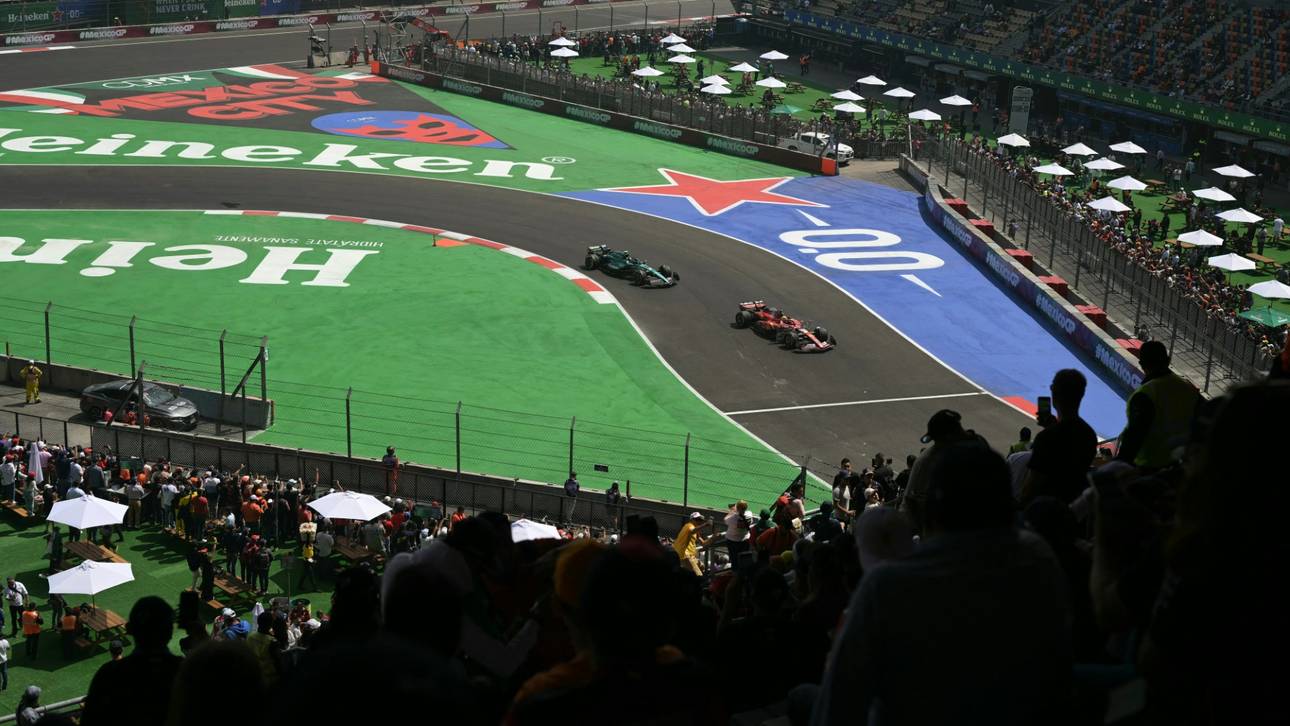 Verstappen mit Problemen in Mexiko