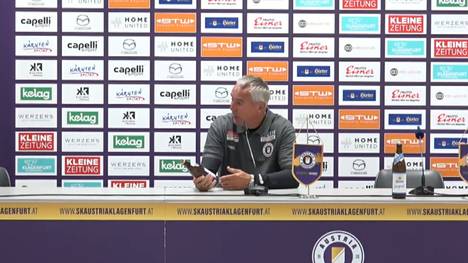 Nach dem 2:1-Sieg wollte Peter Pacult eigentlich nur ein kühles Bier, bekam stattdessen aber alkoholfreies Bier. Ein Umstand, über den sich der Kulttrainer aufregte und so für einen viralen Hit sorgte.