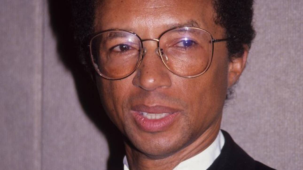 Arthur Ashe im Jahr vor seinem Tod 1993
