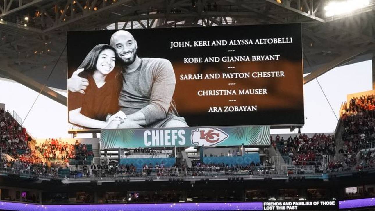 Super Bowl: Spieler gedenken Bryant