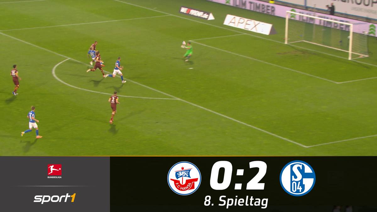 FC Hansa Rostock - FC Schalke 04 (0-2): Tore und Highlights | 2. Bundesliga