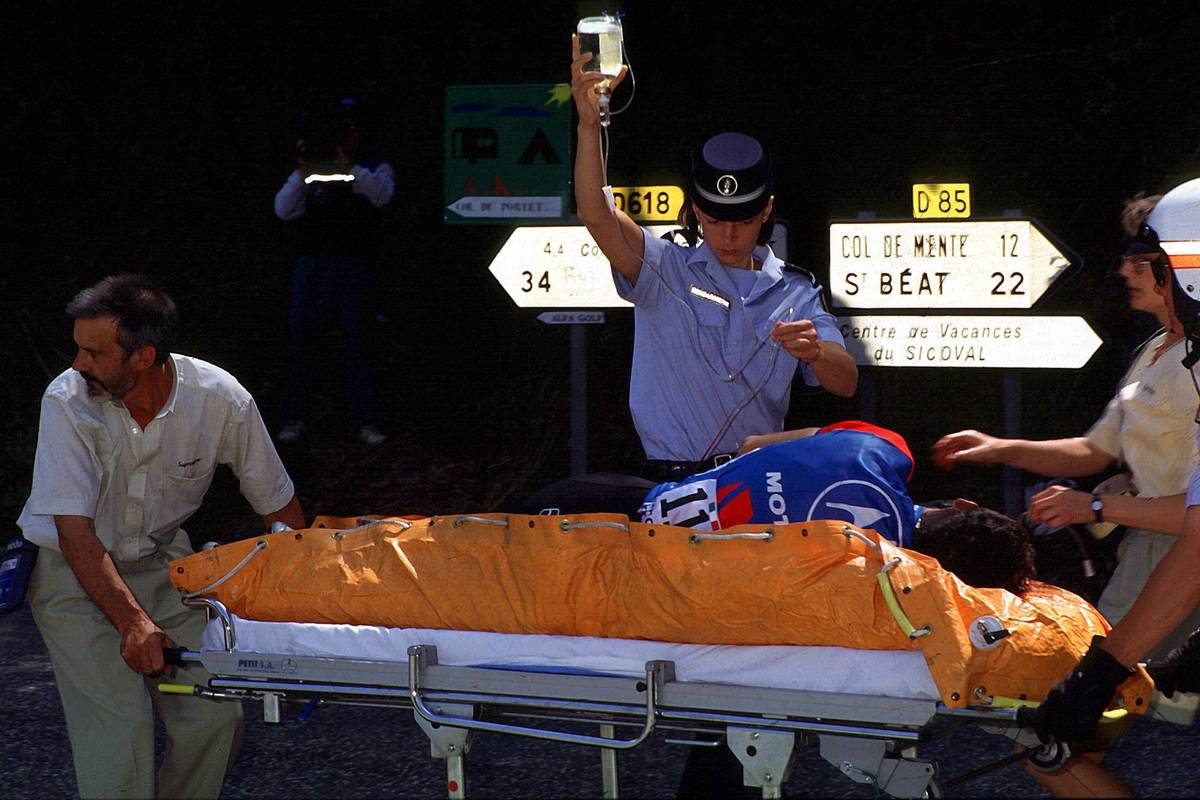 Der schlimmste Unfall der Tour-Historie