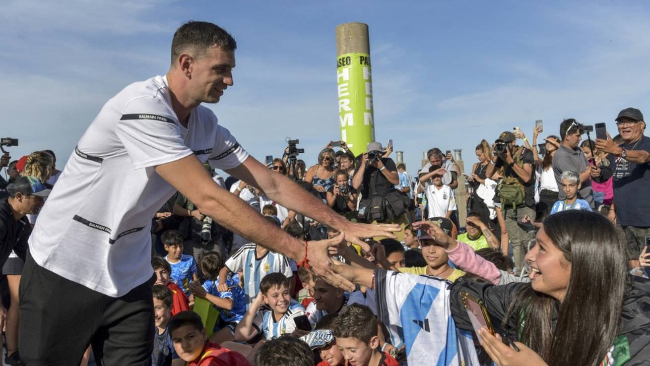 Mega-Empfang für Argentinien-Keeper