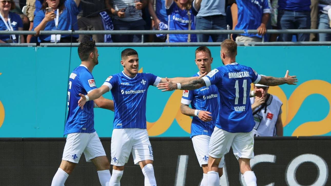 Darmstadt schlägt Düsseldorf im Topspiel