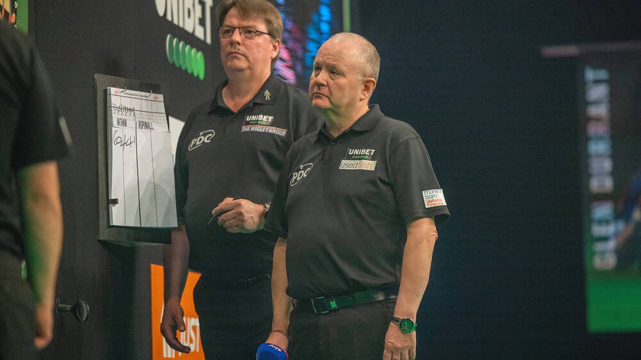 Darts-Schiri bei Spiel eingeschlafen?