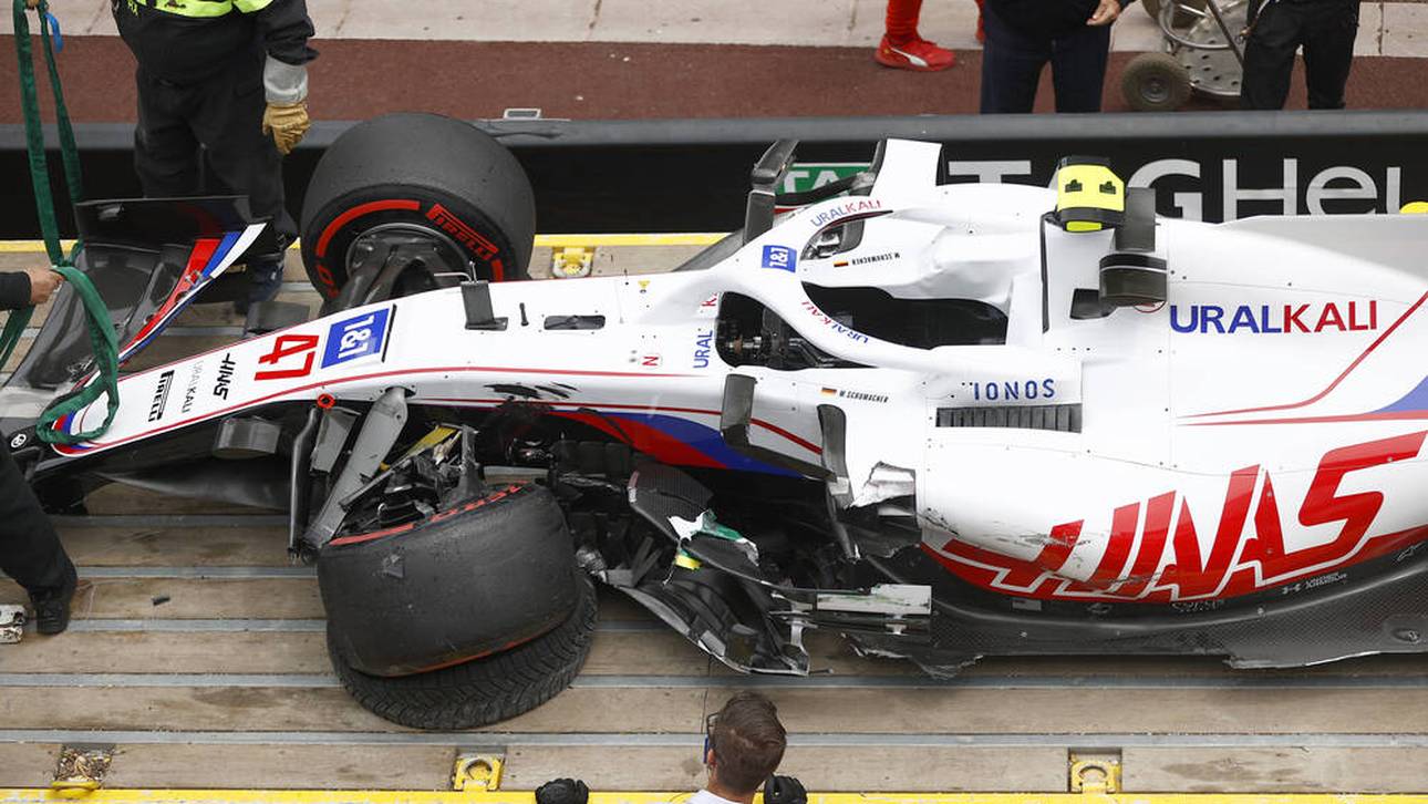 Schumacher crasht, verpasst Quali
