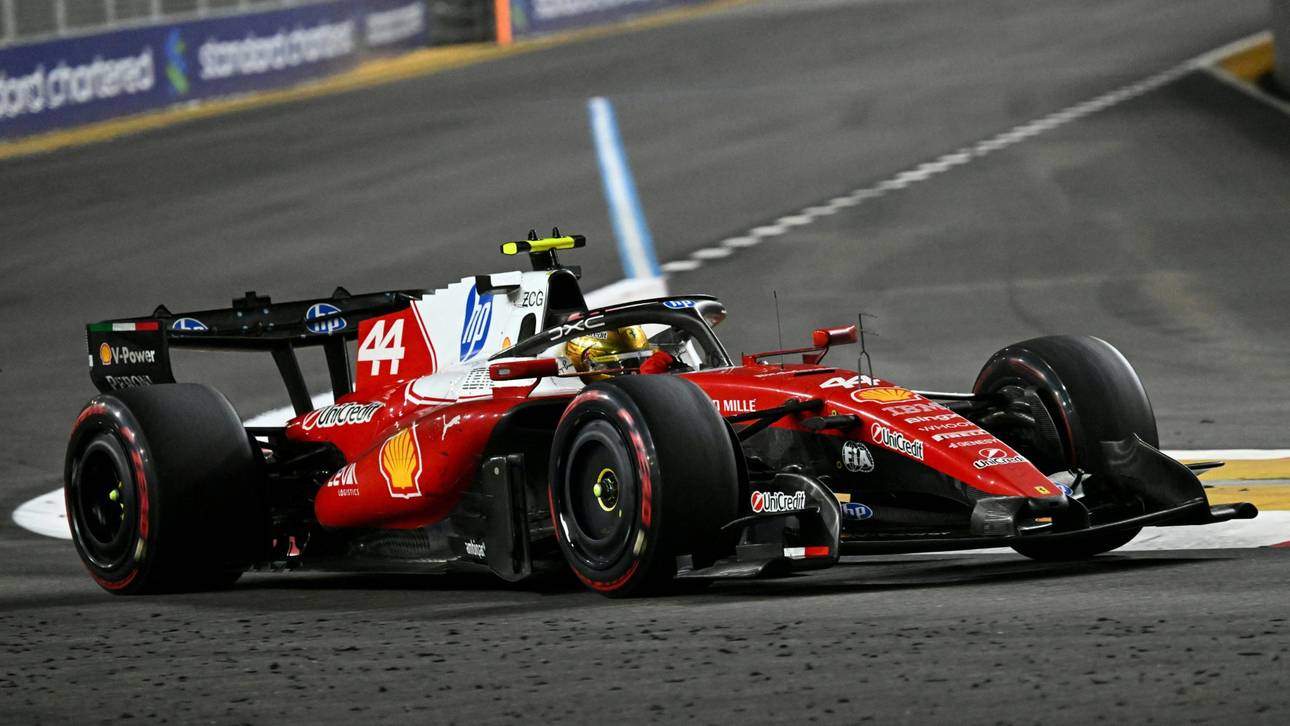 „Sorry, Jungs“: Hamilton sorgt für Ferrari-Frust