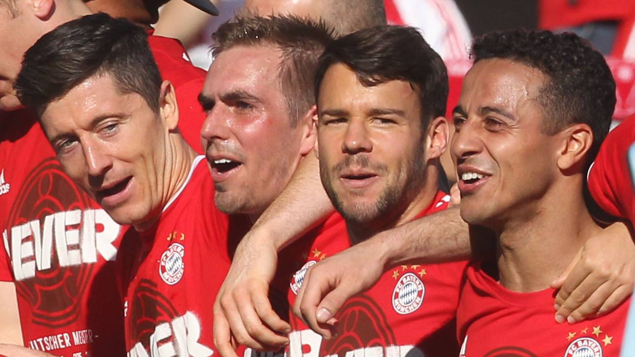 Guardiola hinter Bayern-Star her