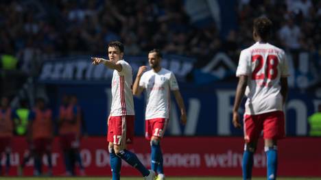 Der Hamburger SV spielt in der Vorbereitung gegen Holstein Kiel 