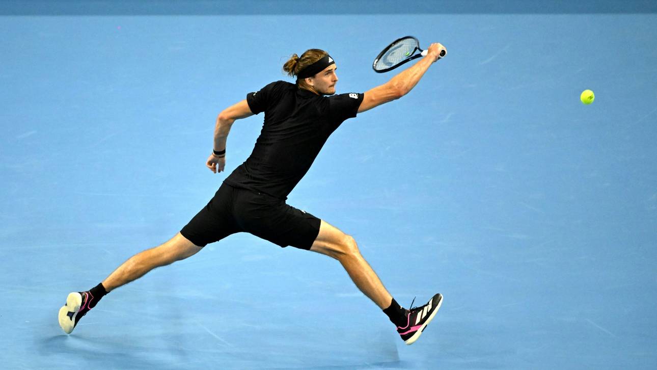 Viel Einsatz in Peking: Alexander Zverev