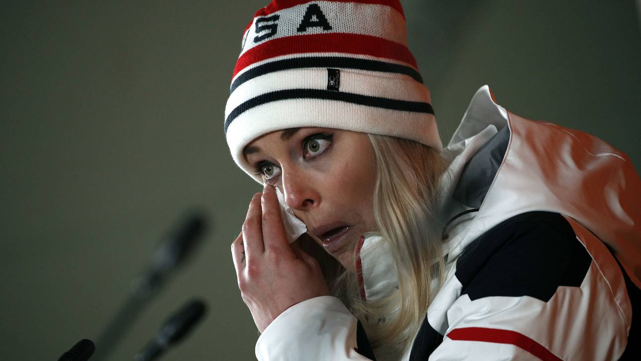 Vonns Tränen-Abschied von Olympia