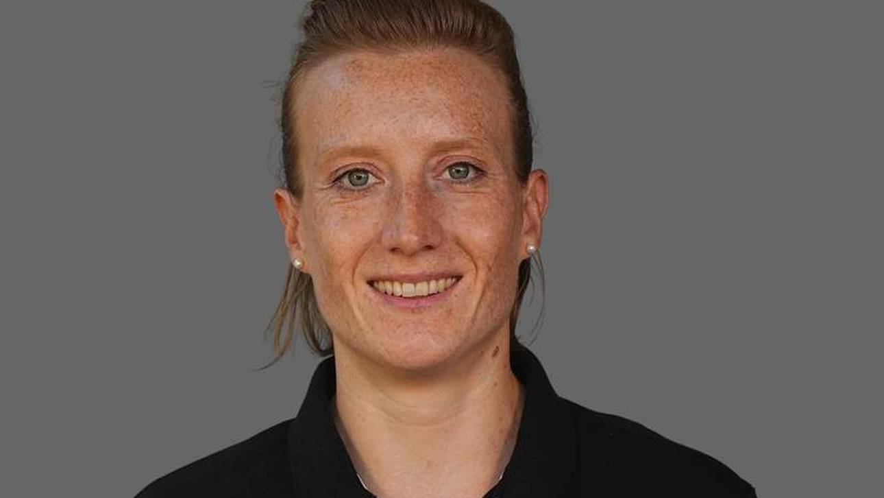 Kathrin Längert als Essener Nachwuchstrainerin
