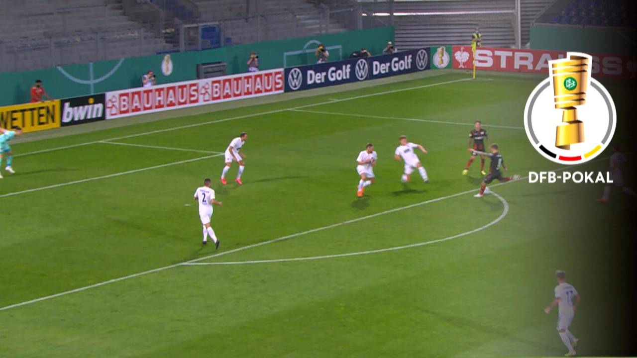 Wehen Wiesbaden - Heidenheim (1:0): Tor & Highlights | DFB-Pokal, 1. Runde