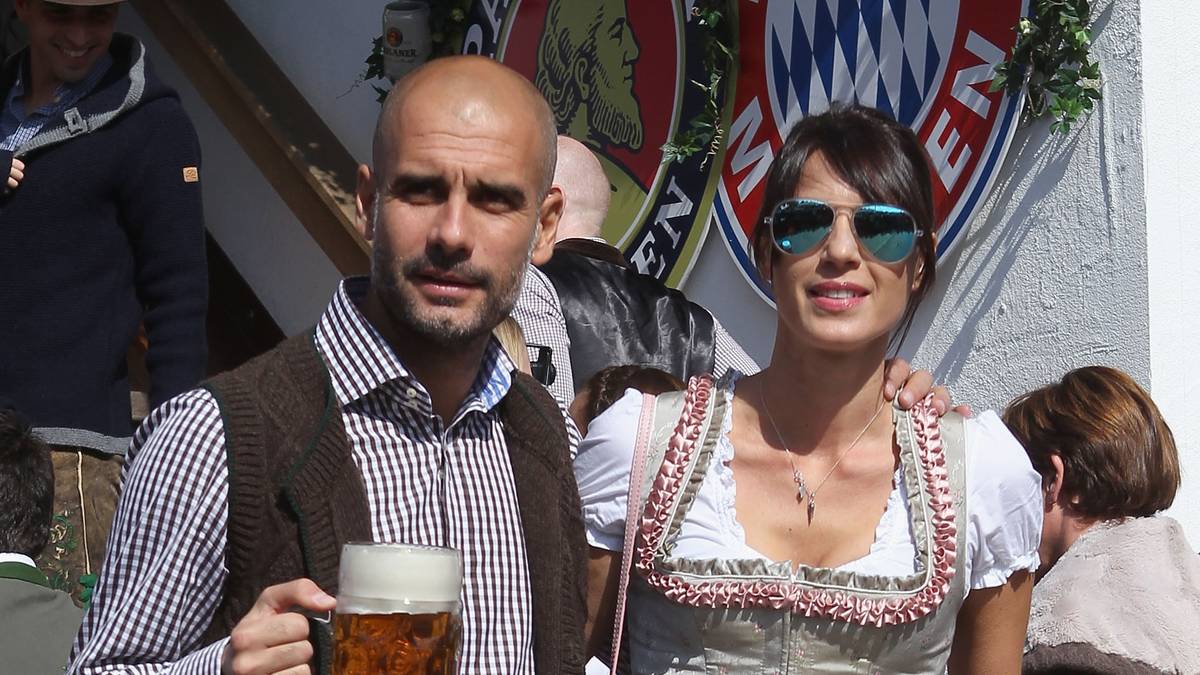 Pep Guardiola und Ehefrau Cristina 