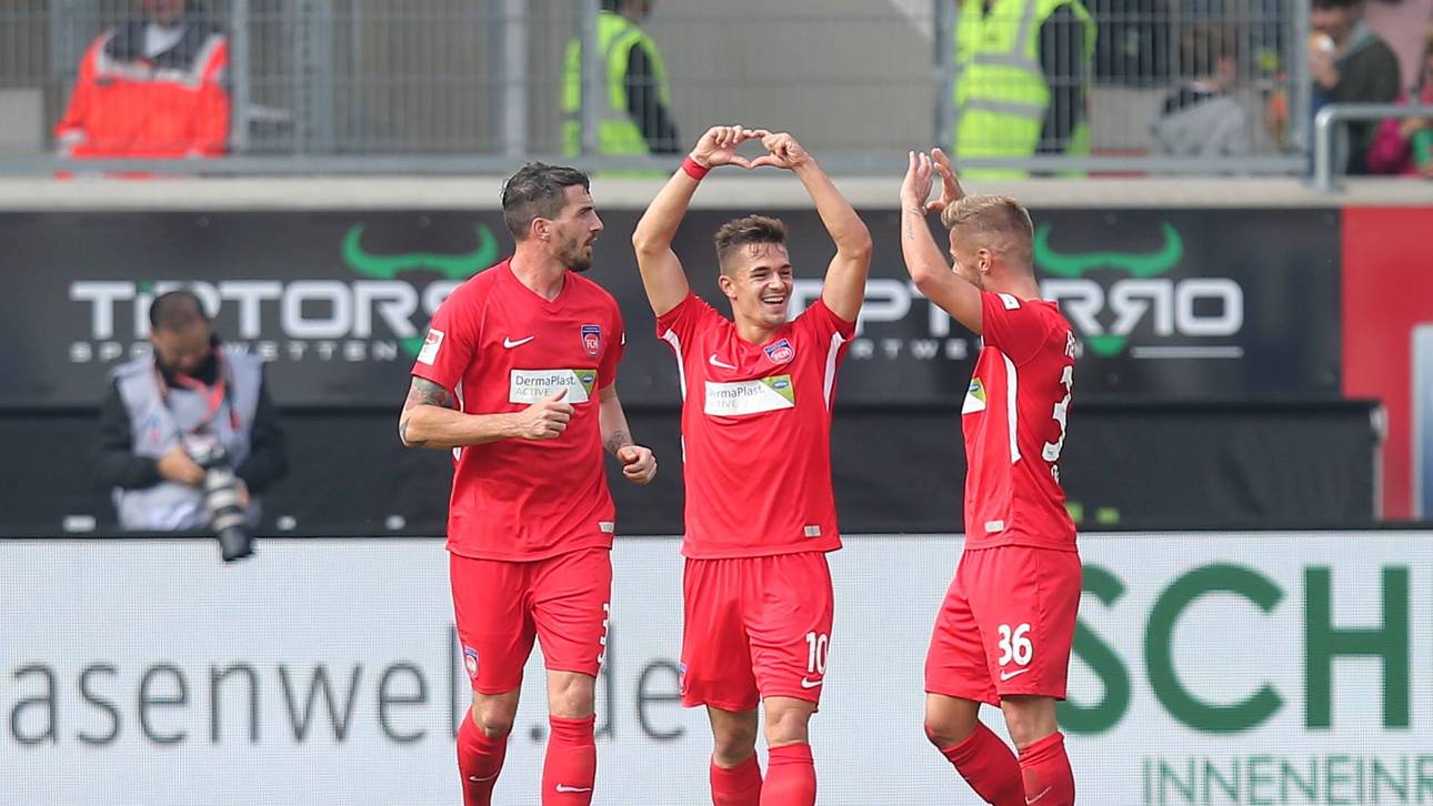 Heidenheim klettert aus dem Keller