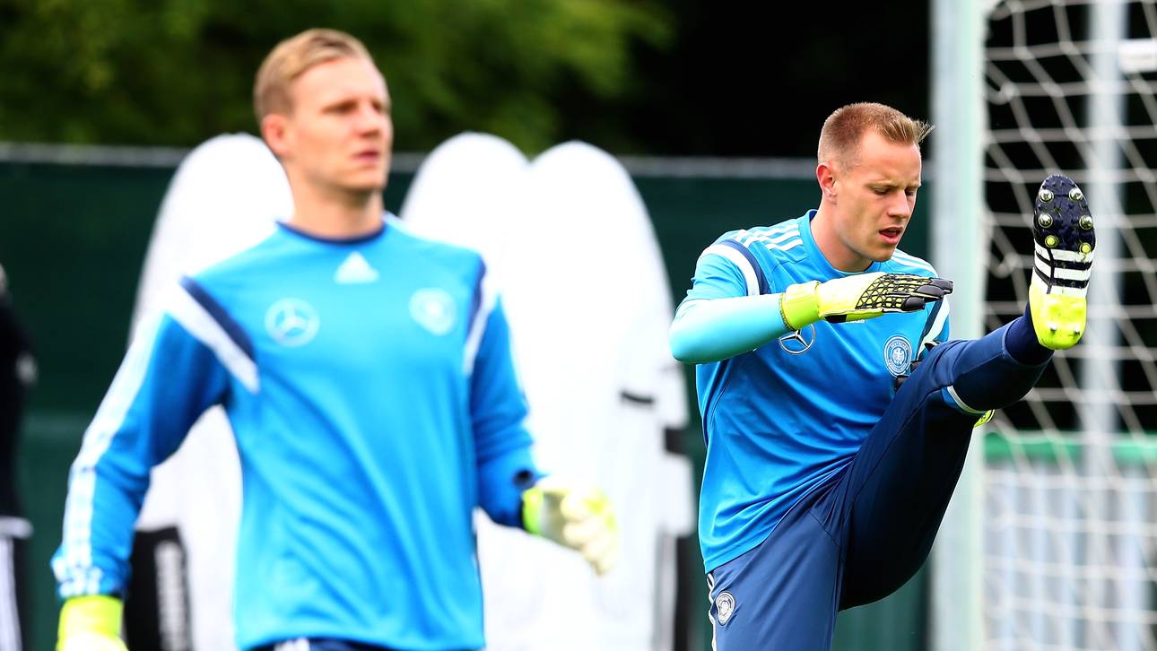 Ter Stegen gegen Serbien im Tor