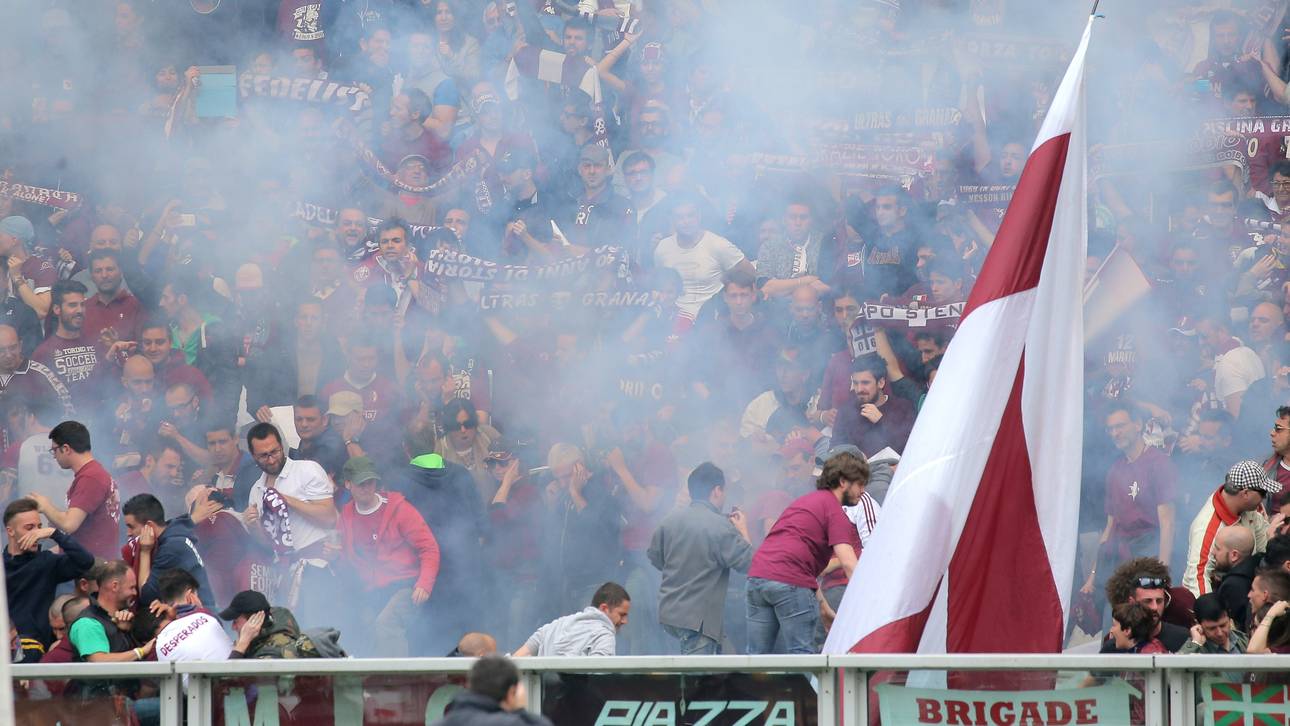 Explosion bei Turiner Derby