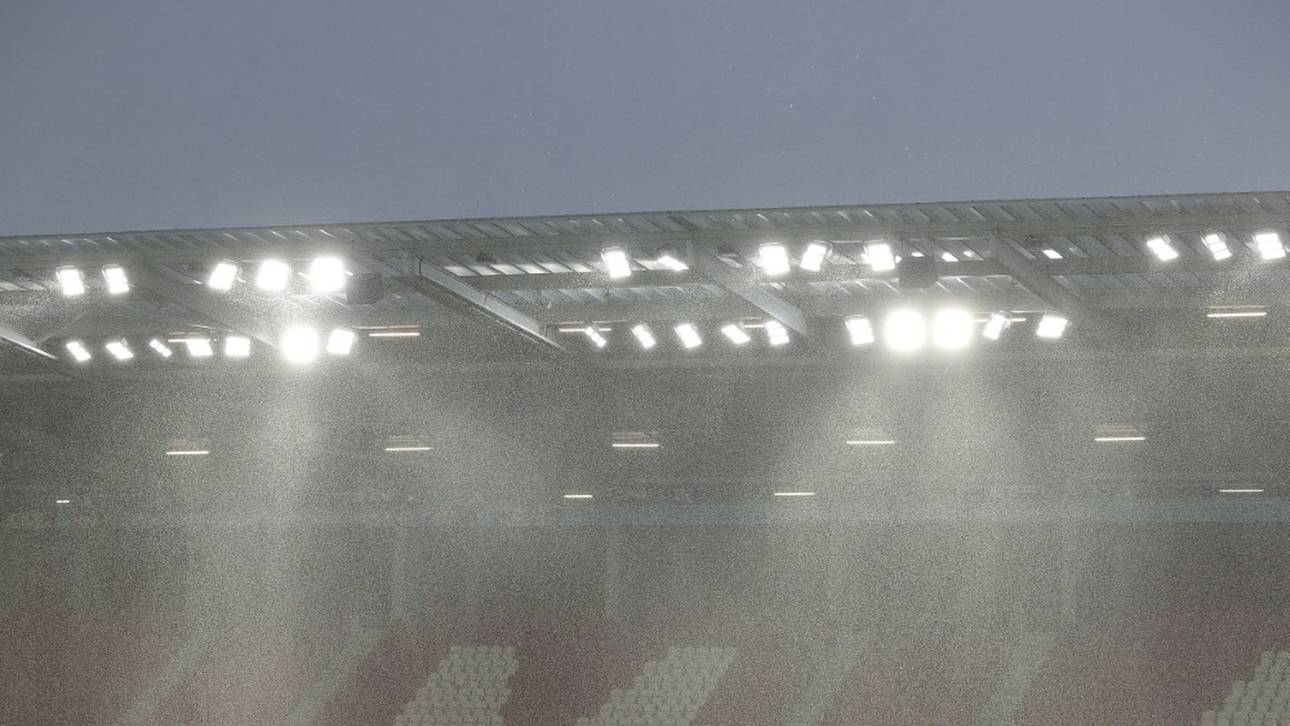 Unwetter beeinträchtigt Partie zwischen Mainz und Dortmund