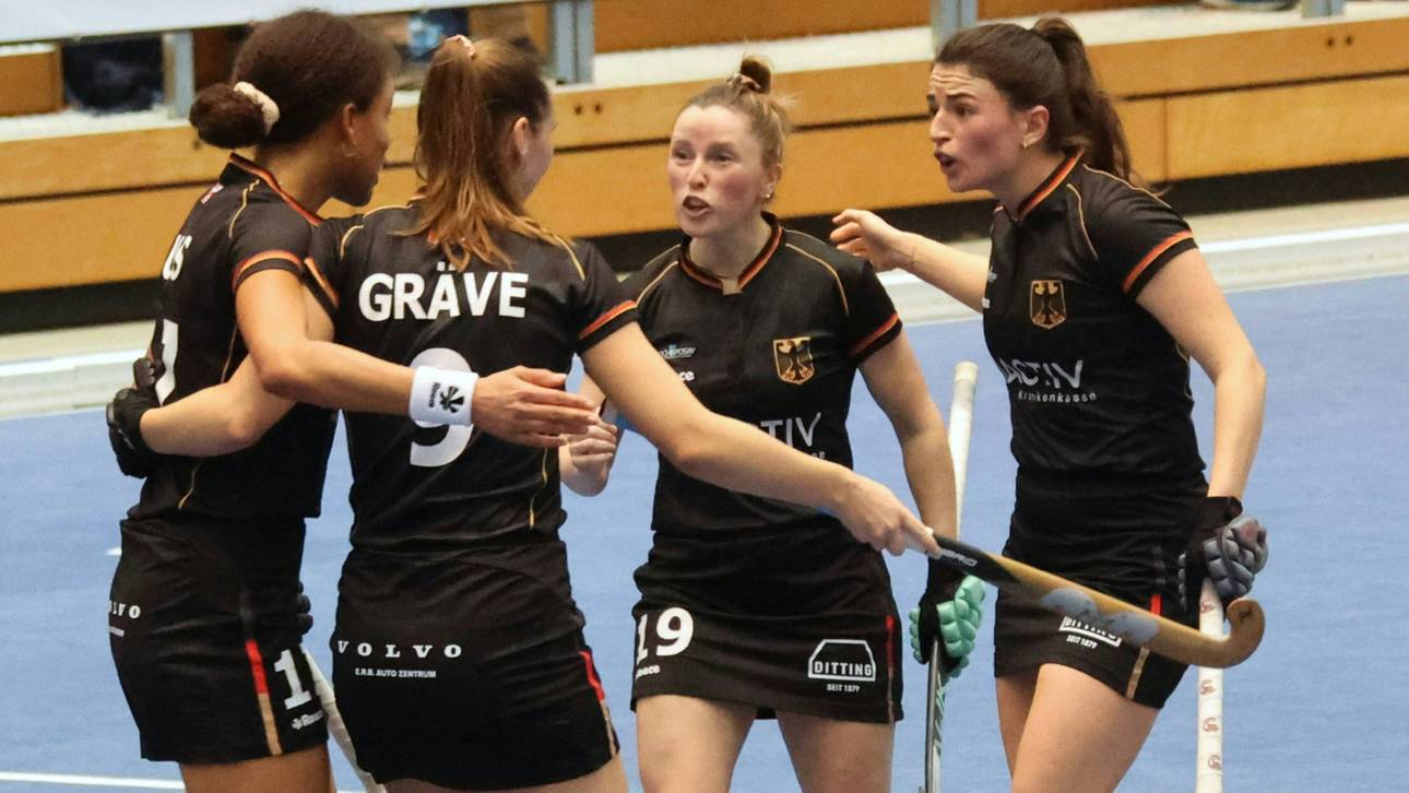 Deutsche Hockey-Frauen im Halbfinale