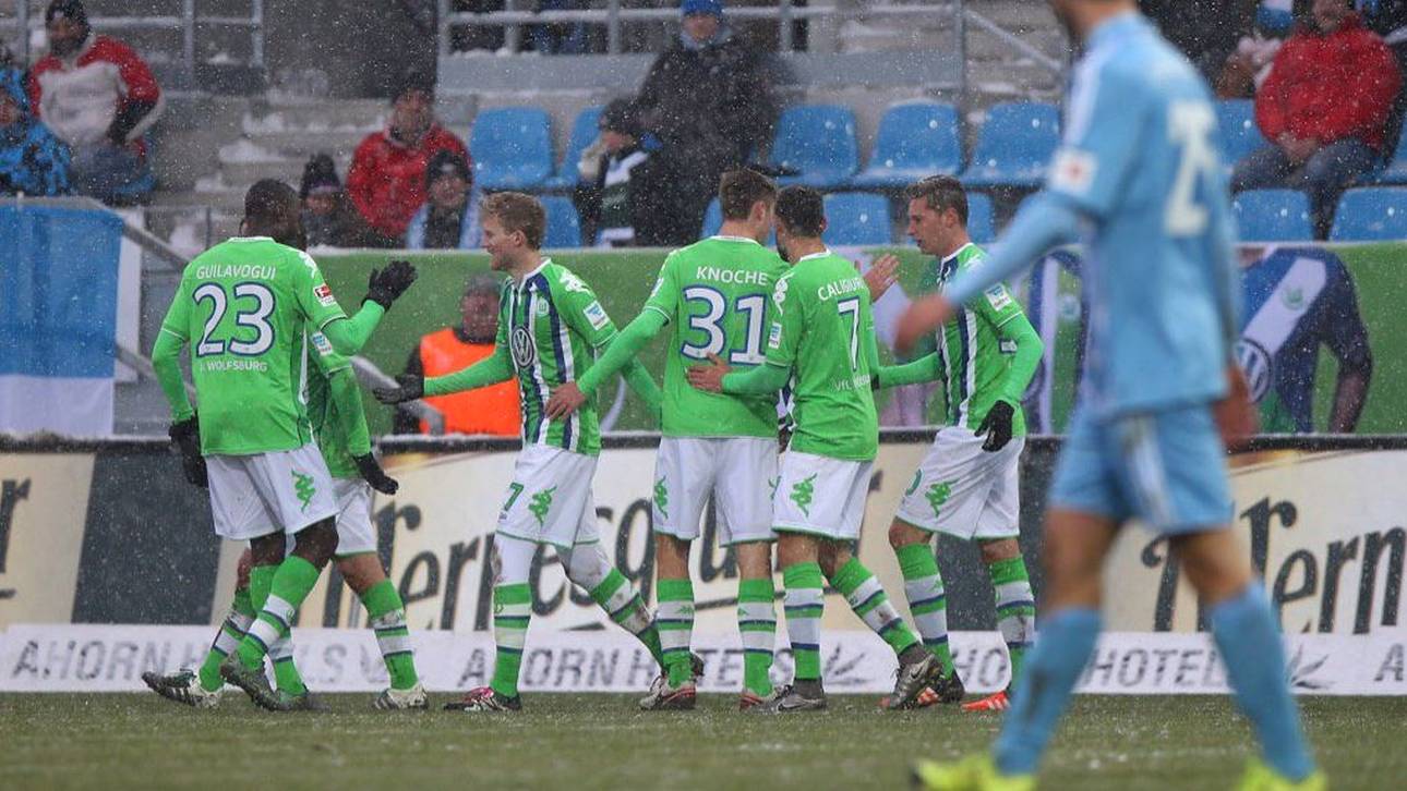 Wölfe siegen mit Mühe in Chemnitz