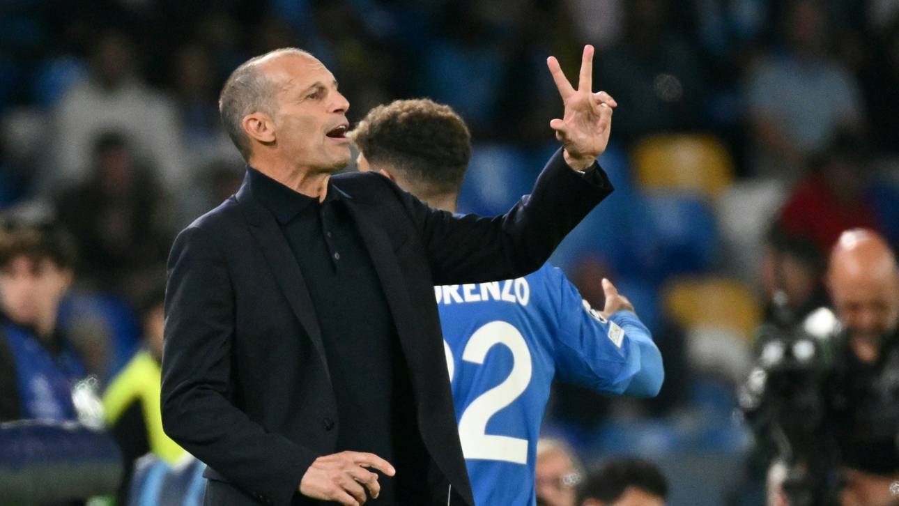 Allegri scherzt über Zwei-Spiele-Sperre