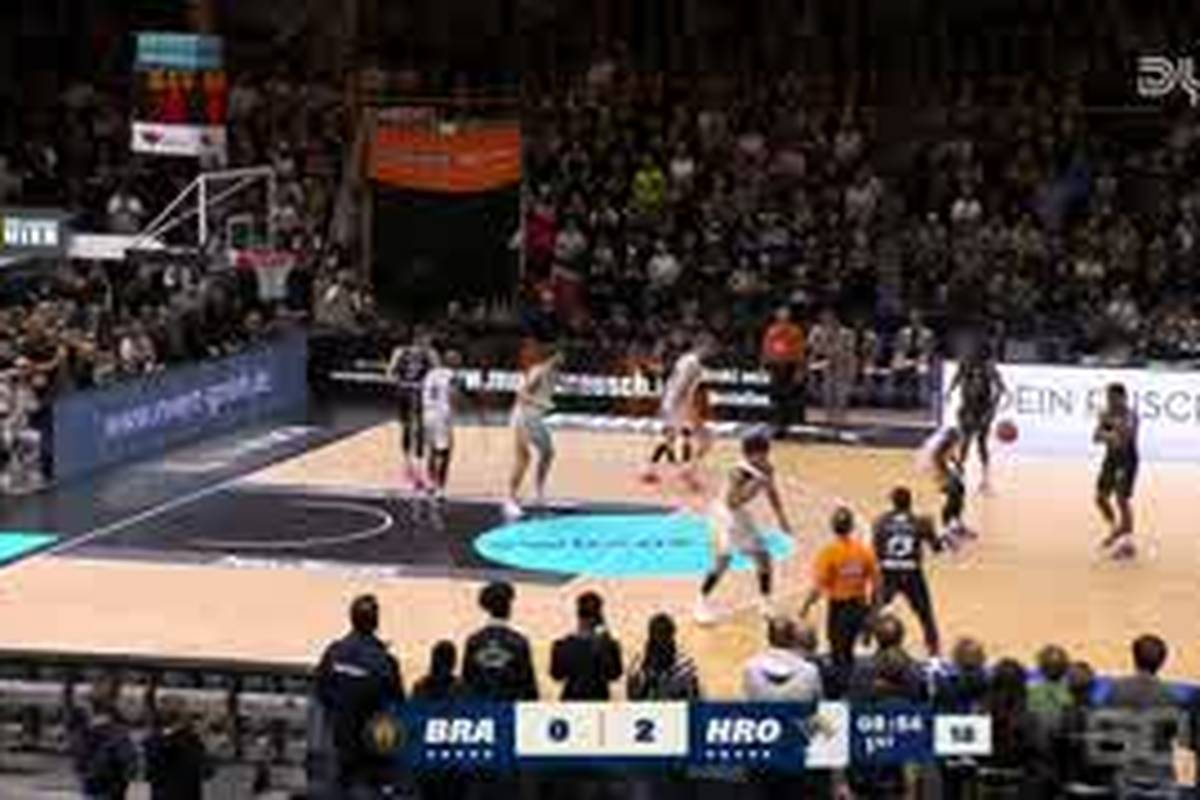 Spiel Highlights zu Basketball Löwen Braunschweig - ROSTOCK SEAWOLVES