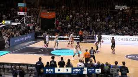 Spiel Highlights zu Basketball Löwen Braunschweig - ROSTOCK SEAWOLVES
