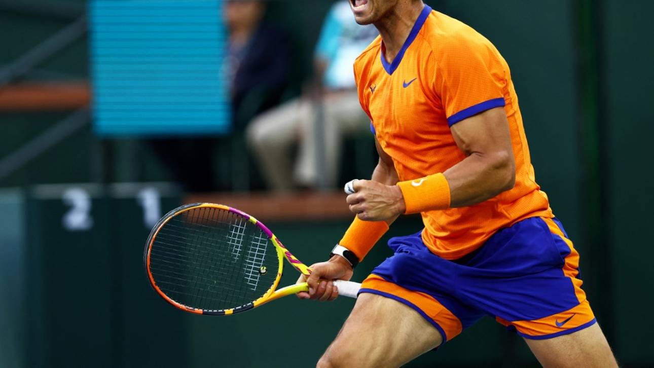 Makellos: Nadal im Finale von Indian Wells