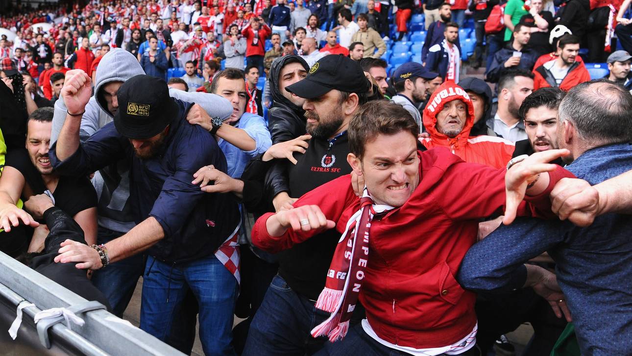 Prügelei vor Europa-League-Finale