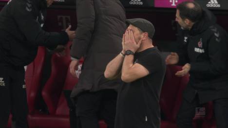 Der FC Bayern kommt gegen den 1. FC Köln nicht über ein 1:1 hinaus. Der Rekordmeister rettet sich erst spät einen Punkt gegen die Mannschaft von Steffen Baumgart. 