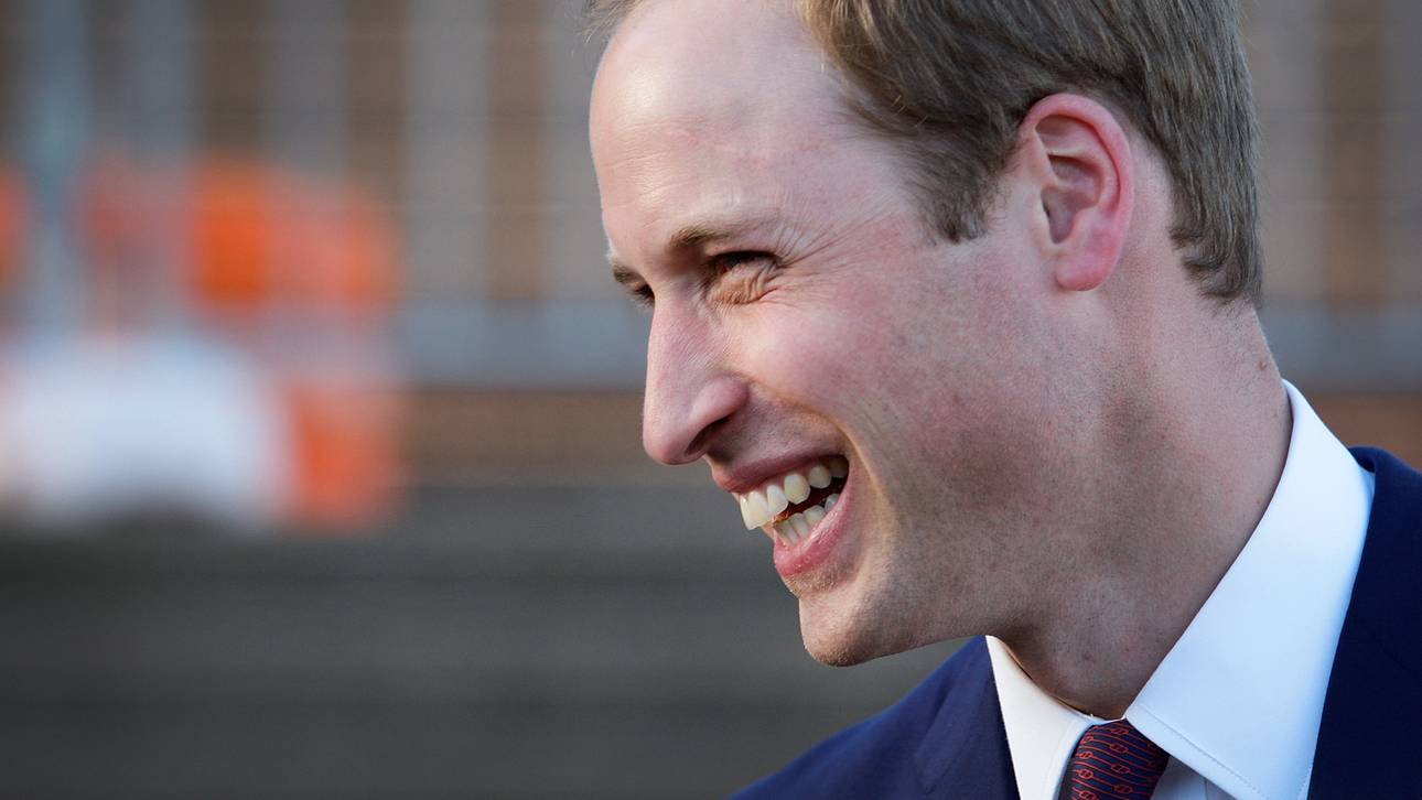 Prinz William drückt England die Daumen