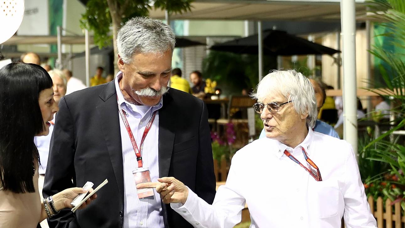 Carey stichelt gegen Ecclestone