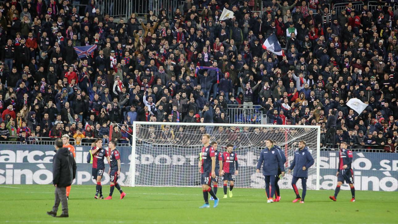 Cagliari verhängt Stadionverbote