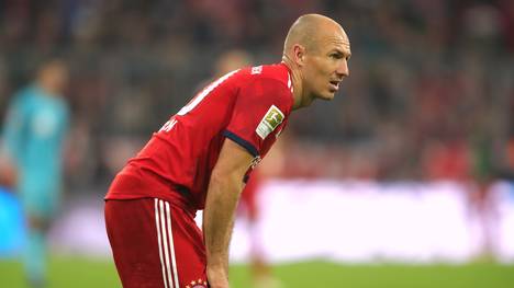 Arjen Robben traf in dieser Saison in 15 Pflichtspielen für Bayern fünfmal