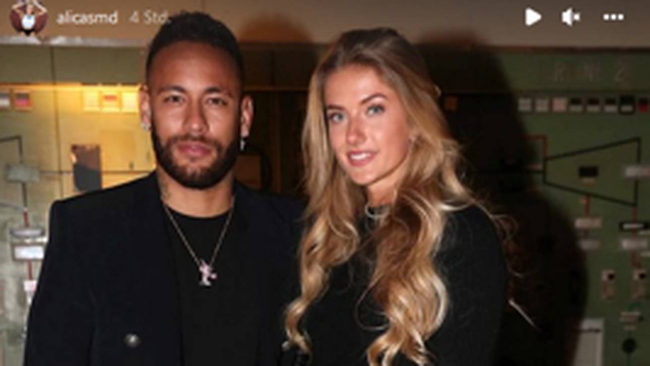 Alica Schmidt trifft Neymar in Berlin