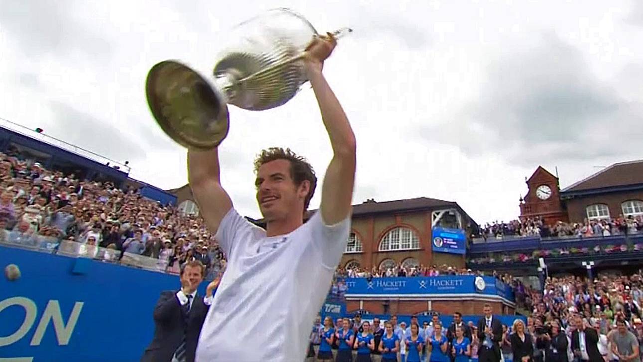 Murray holt Titel nach Doppelschicht