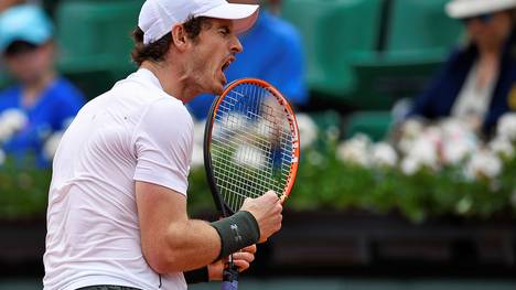 Andy Murray eilte in weniger als zwei Stunden ins Achtelfinale von Paris