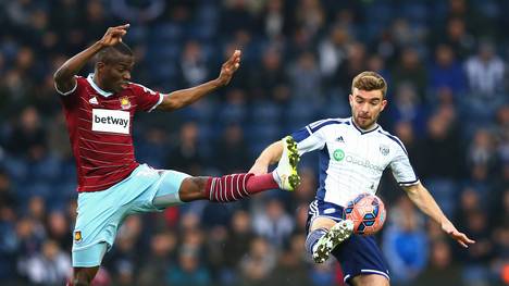 West Bromwich Albion v West Ham United - FA Cup Fifth Round-James Morrison-Enner Valencia