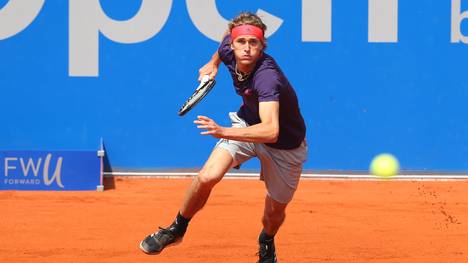 Alexander Zverev kämpft beim ATP-Turnier in München um den Einzug ins Halbfinale