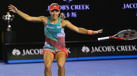 Angelique Kerber gewann die Australian Open