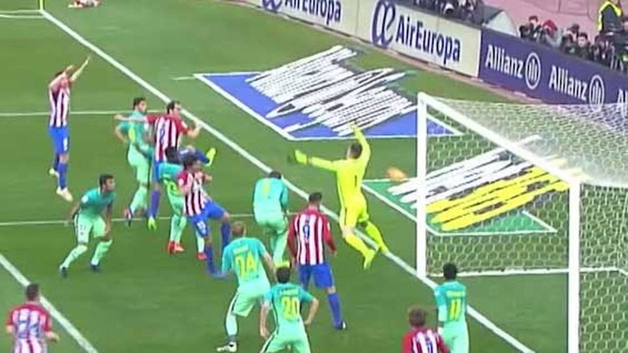 Alle Tore der Primera Division: 24. Spieltag