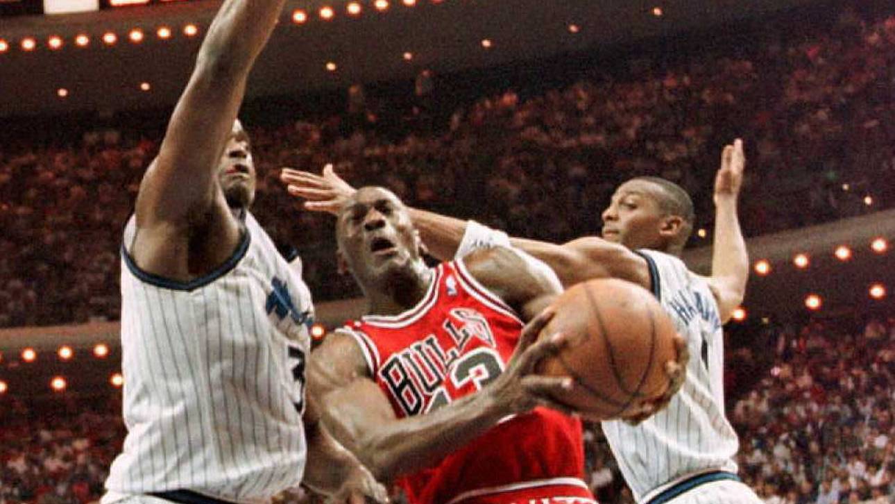 Shaquille O'Neal (l.) und Penny Hardaway (r.) schockten sogar Michael Jordan